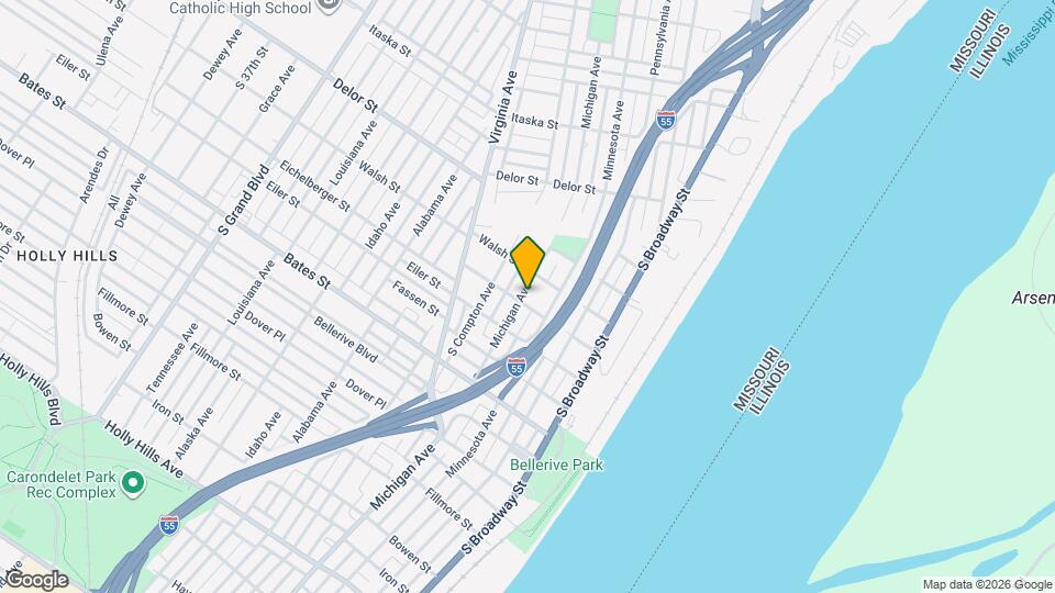 329 Eichelberger St Mapa y Detalles de la Ubicación