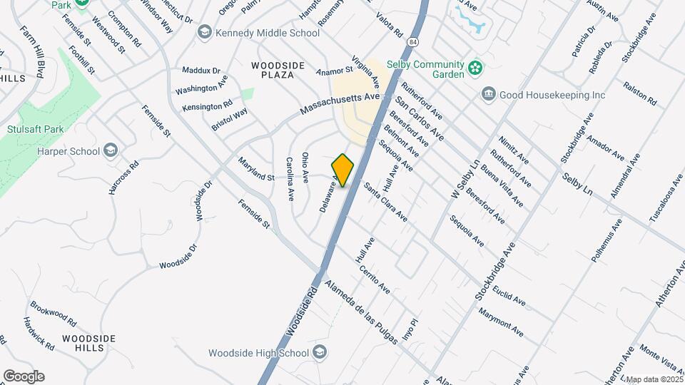 1822 Woodside Rd Mapa y Detalles de la Ubicación