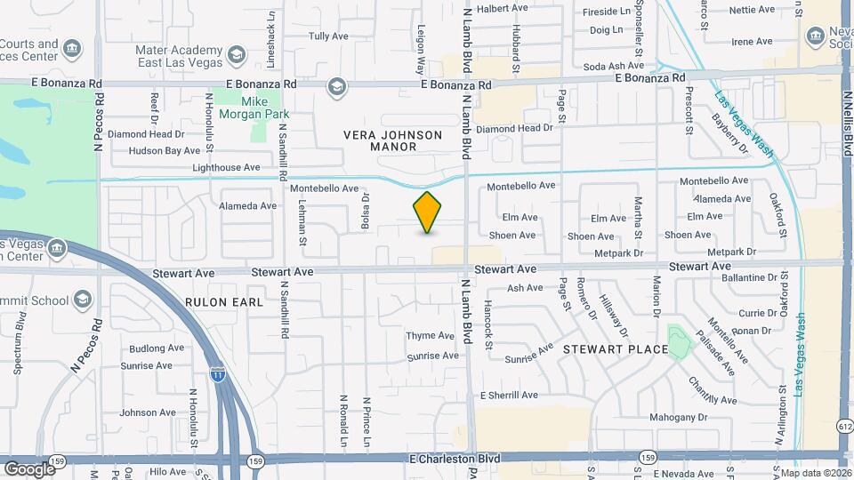 429 N Lamb Blvd Map and Location Details