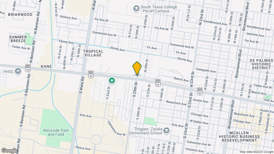 19 N 29th St Map and Location Details