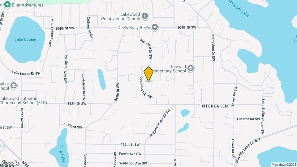 10908 Glenwood Dr SW Map and Location Details