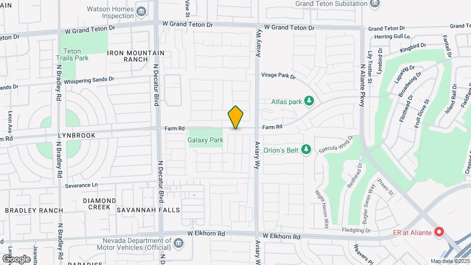 4360 Meadow Glade Ave Map and Location Details
