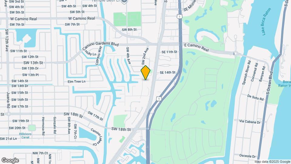 198 SW 15th St Map and Location Details