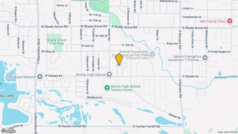 1818 Keathley Dr Map and Location Details