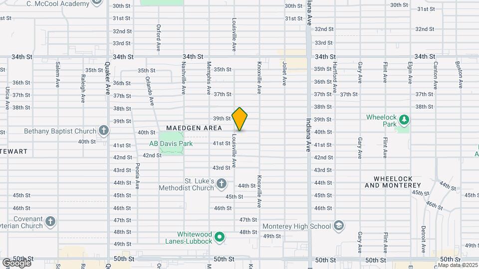3613 40th St Mapa y Detalles de la Ubicación
