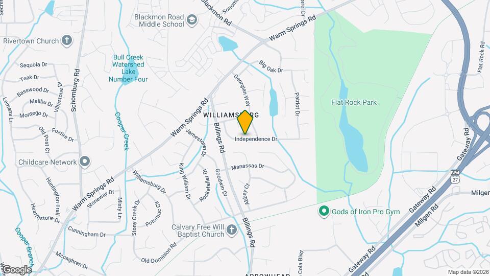 6328 Independence Dr Map and Location Details