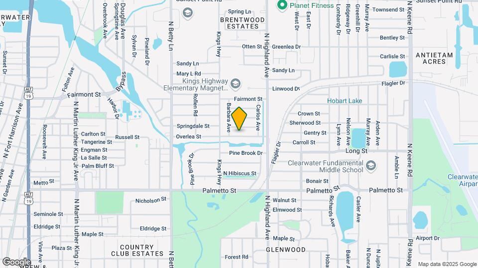 1440 Overlea St Map and Location Details