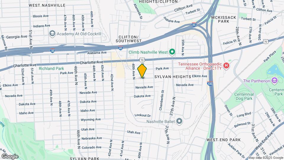 3901 Elkins Alley Map and Location Details