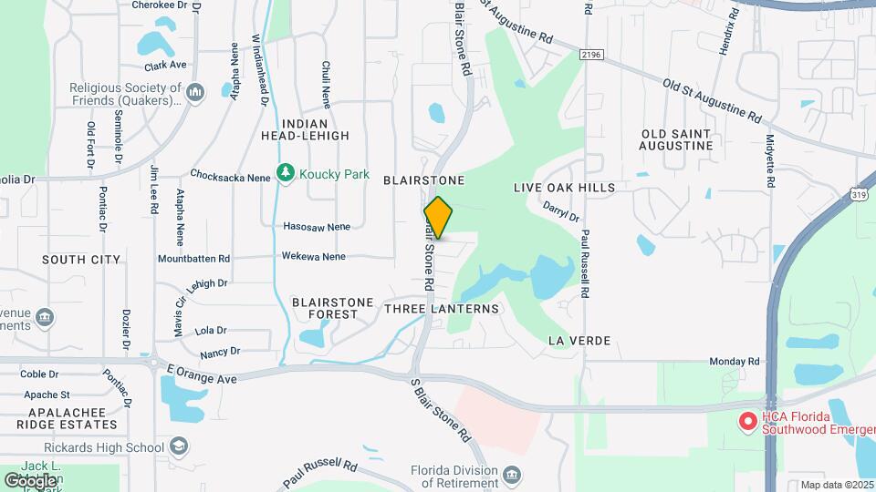 1401 Willow Bend Way Map and Location Details