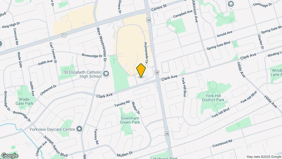 7420 Bathurst St Map and Location Details