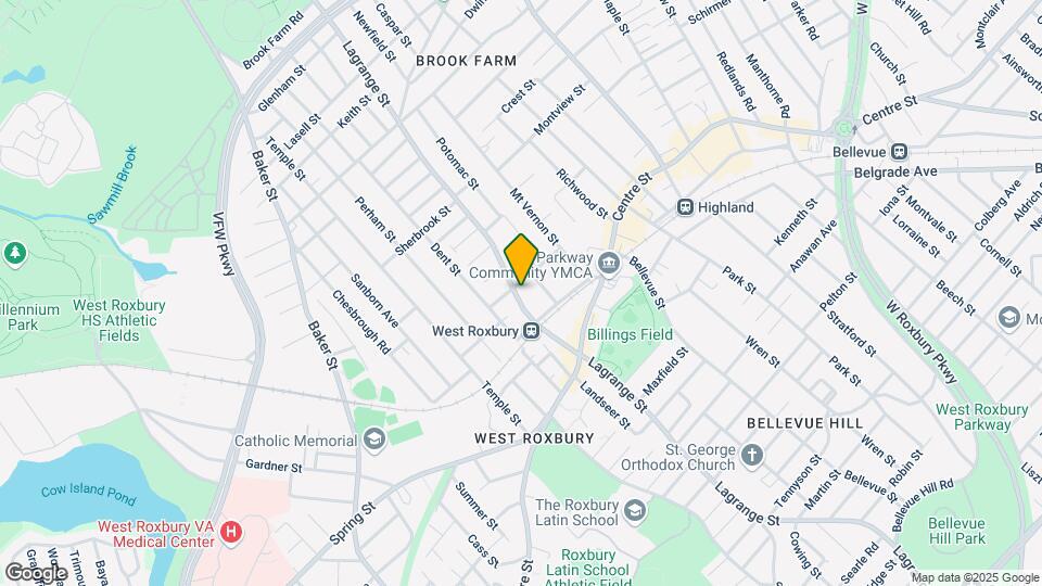 477 Lagrange St, Unit 2 Map and Location Details