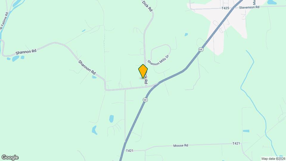 868 Dick Rd Mapa y Detalles de la Ubicación