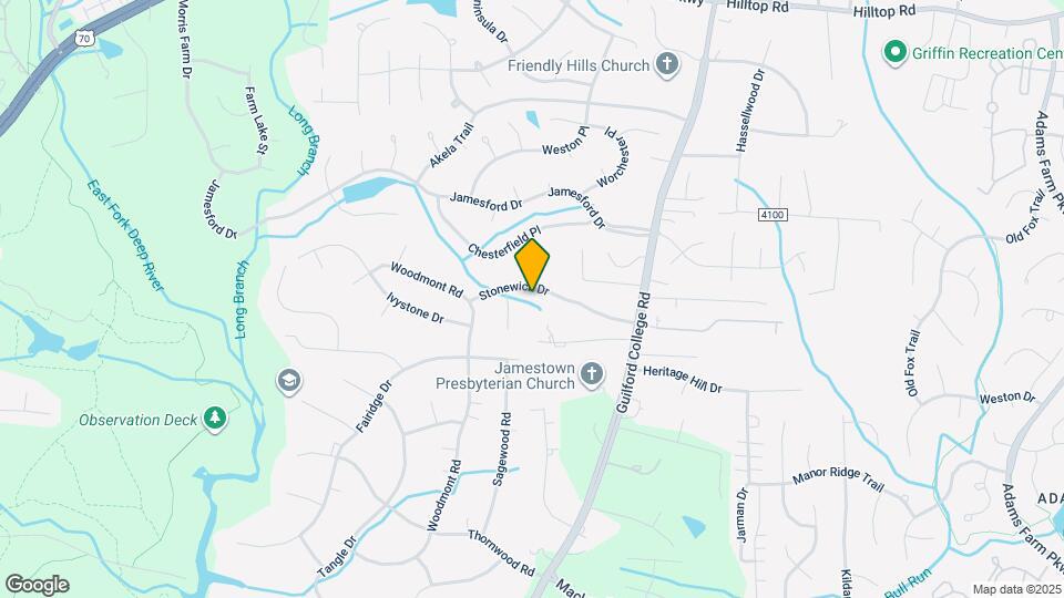 6323 Stonewick Dr Map and Location Details