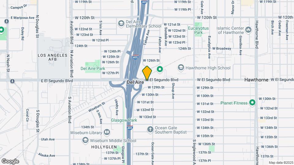 5124 El Segundo Blvd Map and Location Details