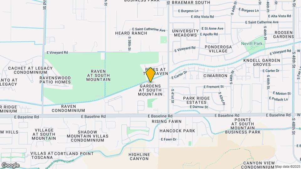 3856 E Minton St Map and Location Details