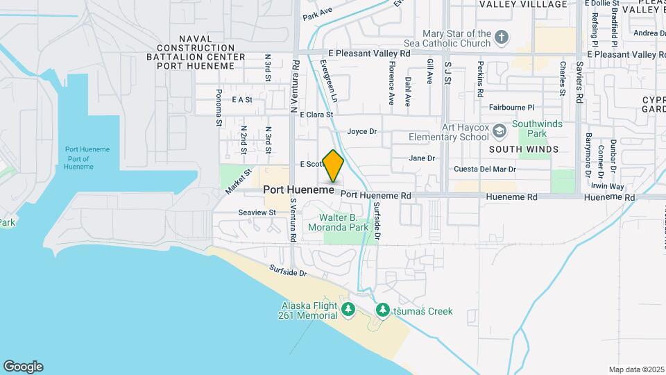 549 E Port Hueneme Rd Map and Location Details