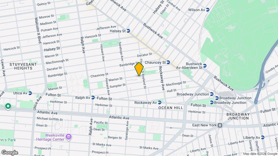 364 Marion St Map and Location Details