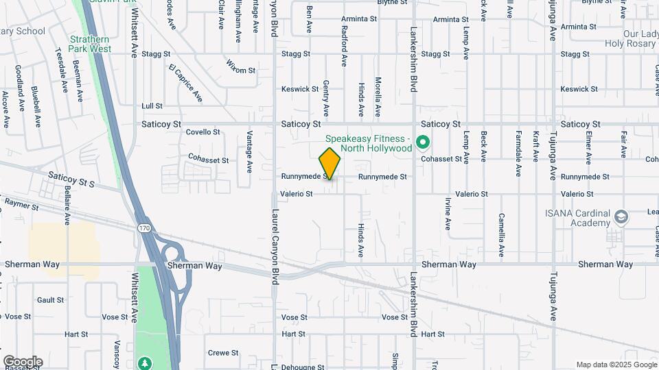11922 Runnymede St Map and Location Details