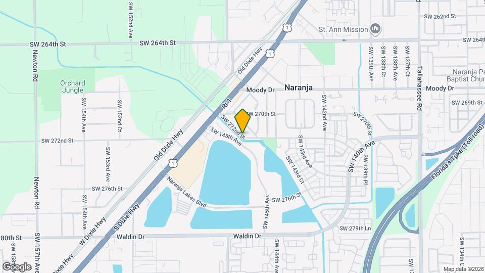 14519 SW 272nd St Map and Location Details