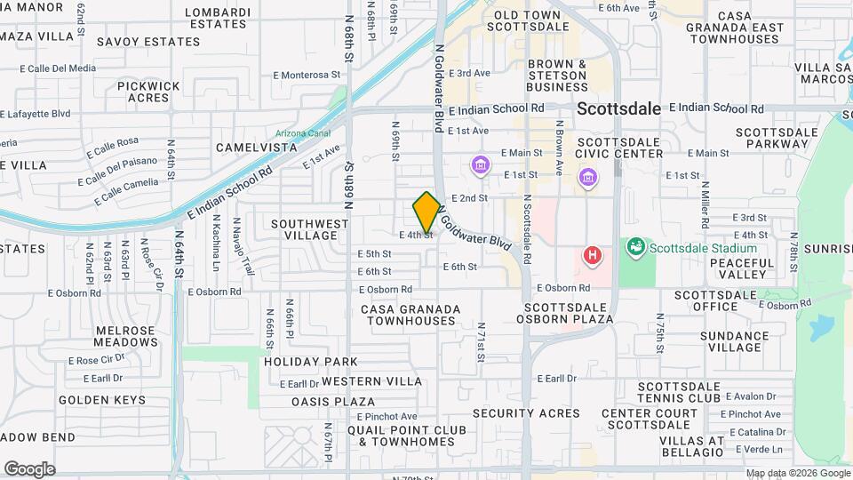 6935 E 4th St Map and Location Details