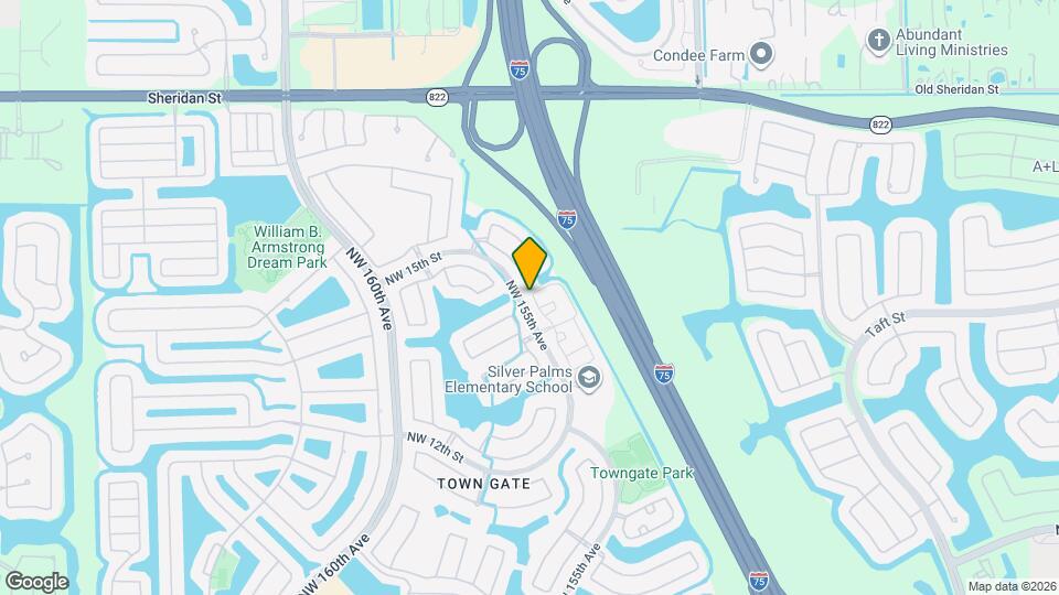 1472 NW 154th Ln Map and Location Details