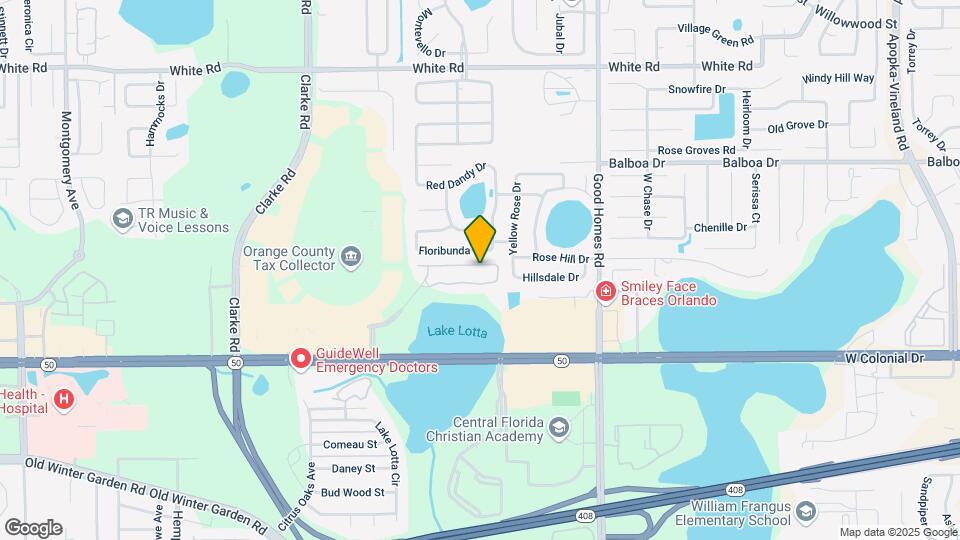 2045 Erving Cir Map and Location Details