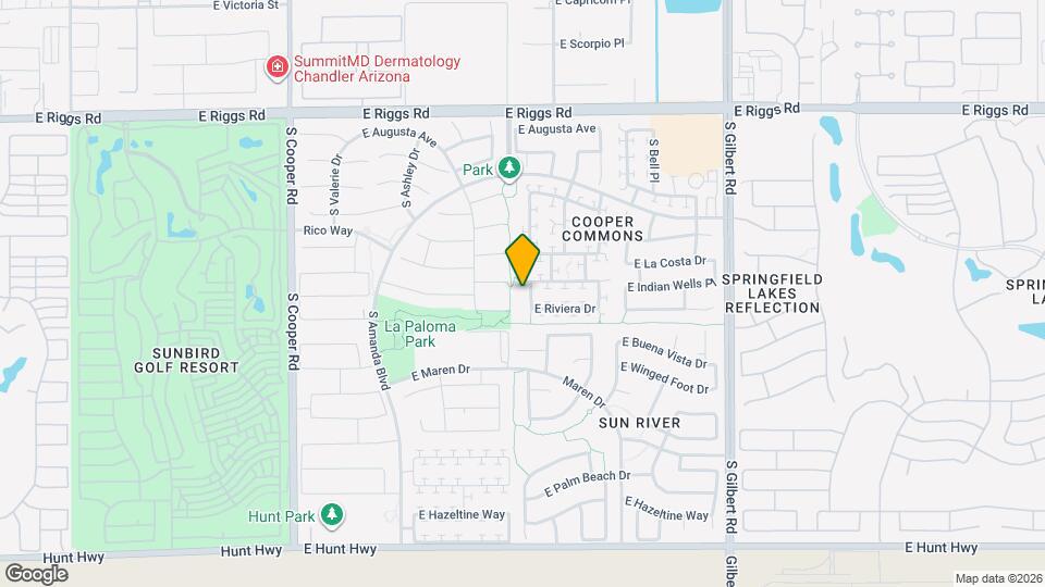 6426 S Nash Way Map and Location Details