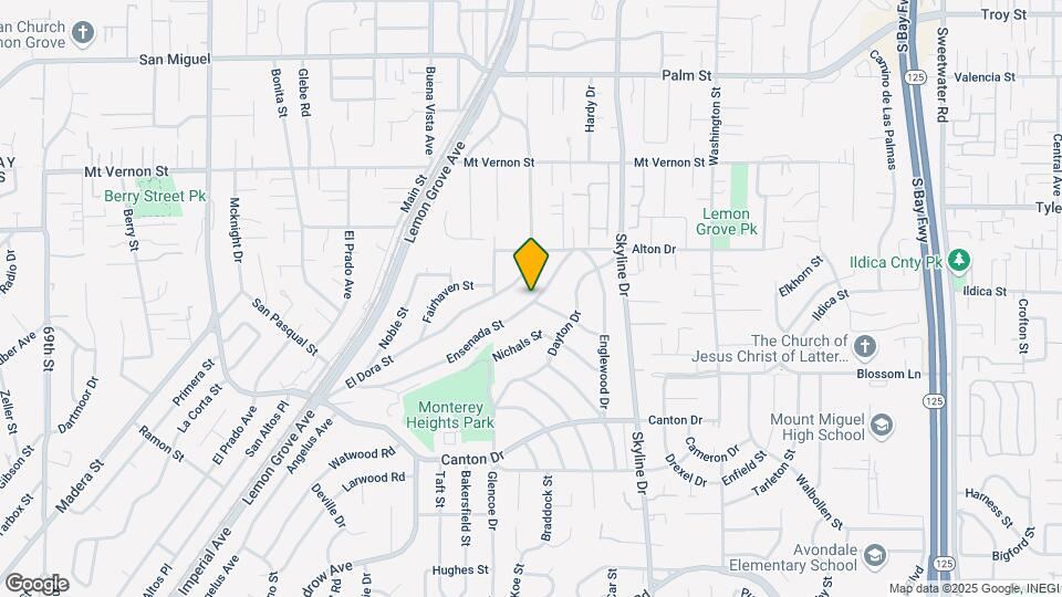2074 Ensenada St Map and Location Details