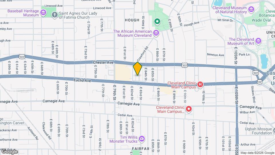 1972 E 83rd St Mapa y Detalles de la Ubicación