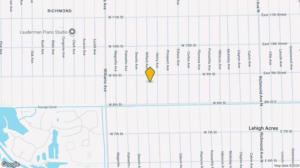 816 Willard Ave Map and Location Details