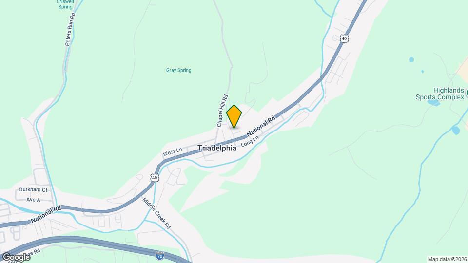 1 Sylvan Spring Dr Map and Location Details