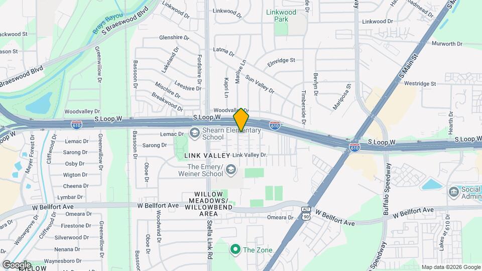 9609 Marlive Ln Map and Location Details