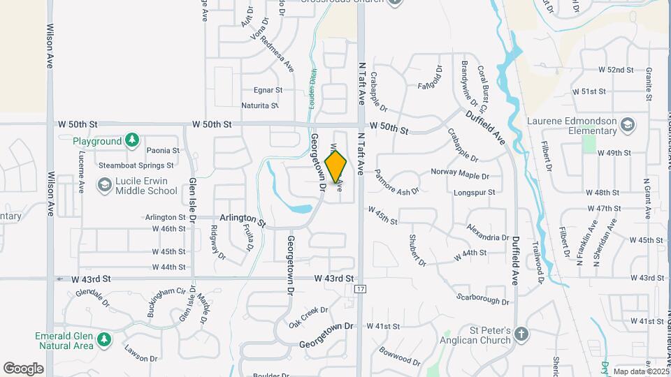 4715 Wisconsin Ave Map and Location Details