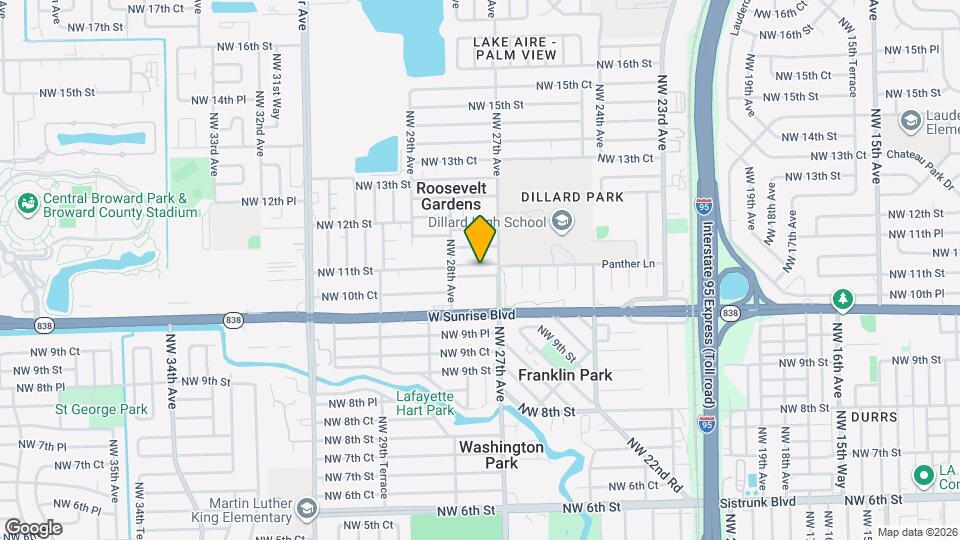 2730 NW 11th St Map and Location Details