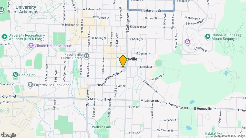 Rock Street Apartments Map and Location Details