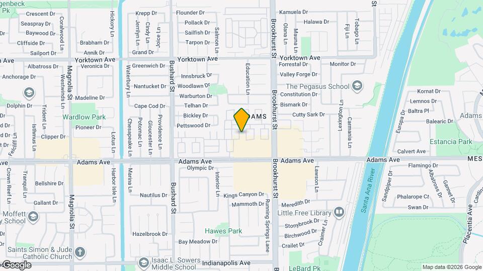 19860 Claremont Ln Map and Location Details