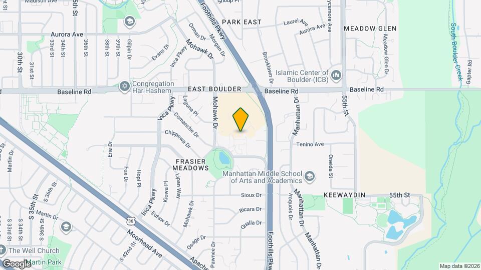 560 Mohawk Dr Map and Location Details