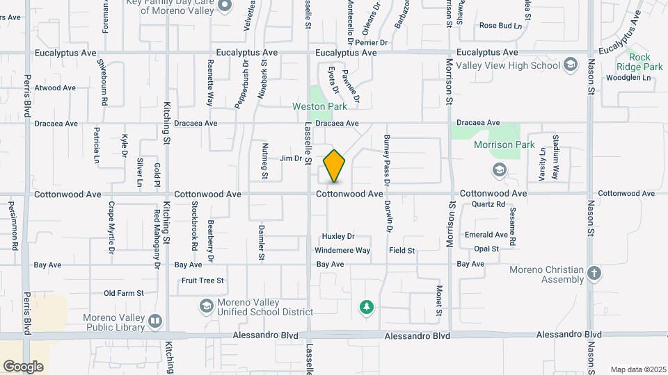 26075 Prado St Map and Location Details
