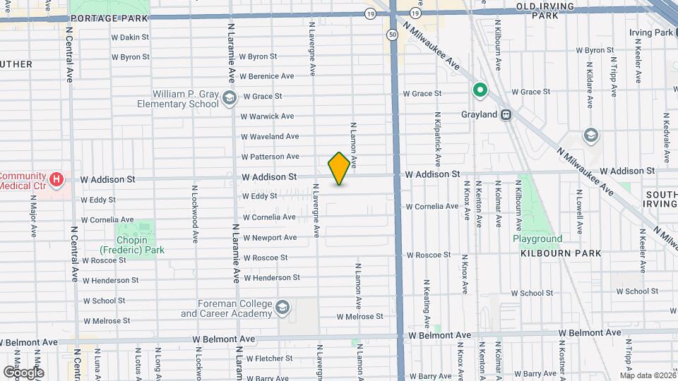 4928 W Eddy St Map and Location Details