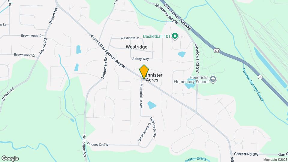 5191 Memorial Ln SW Map and Location Details