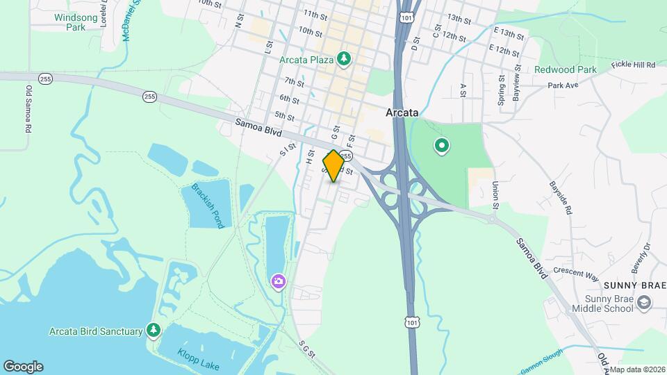 187 F St Map and Location Details