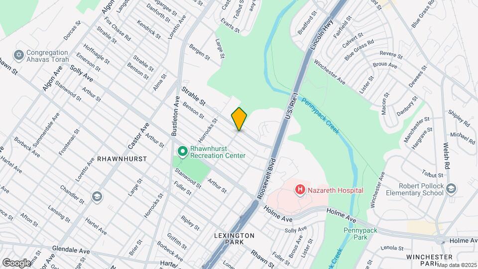 2300 Strahle St, Unit 1st Floor Map and Location Details