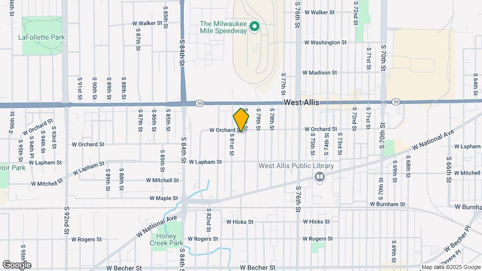 1515 S 80th St Map and Location Details