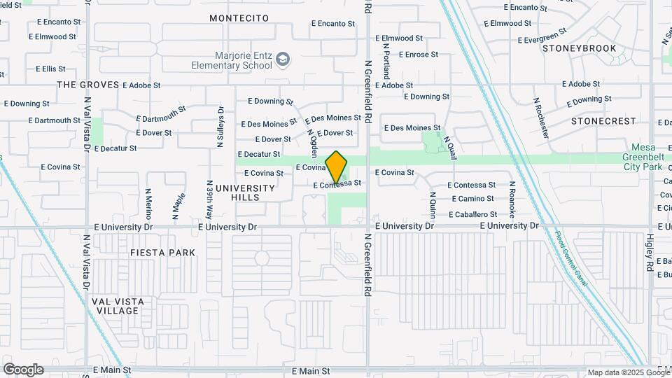 4327 E Contessa St Map and Location Details