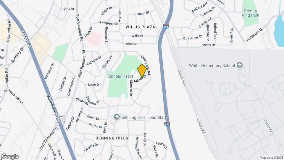 2120 Milano Dr Map and Location Details
