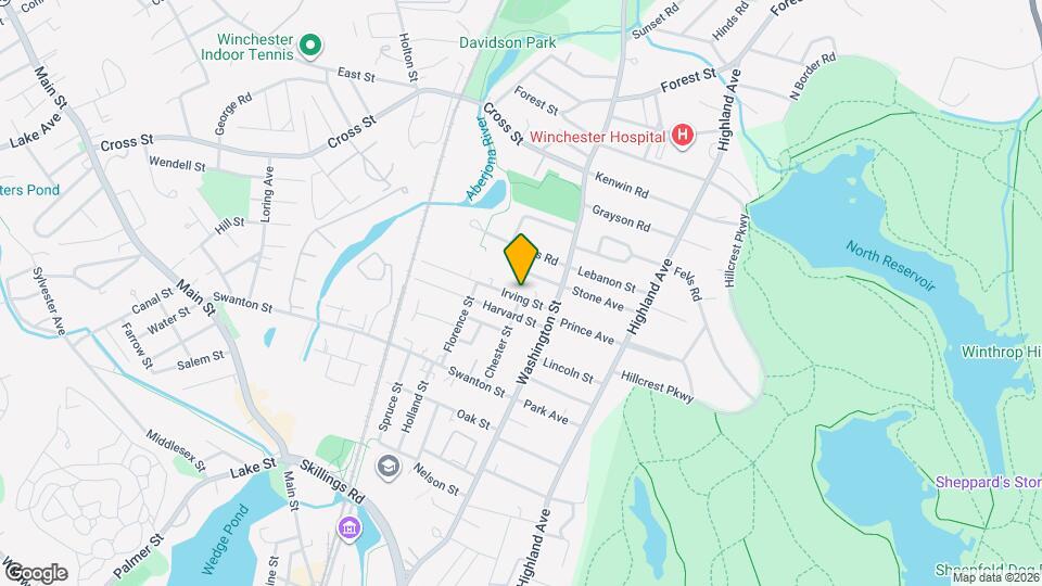 19 Irving St, Unit #3-J Map and Location Details