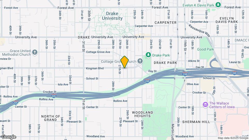 2600 Kingman Blvd-Unit -41 Map and Location Details