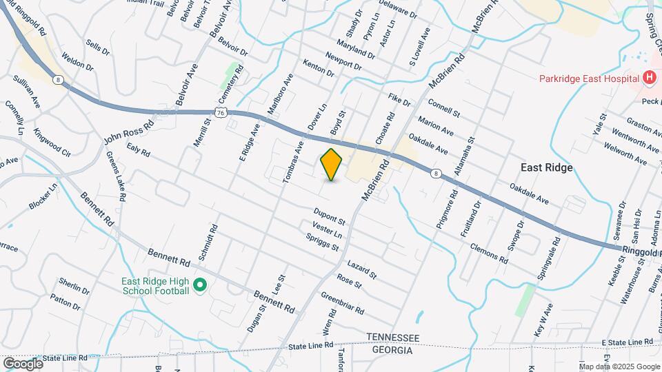 4332 Lundy Ln Map and Location Details