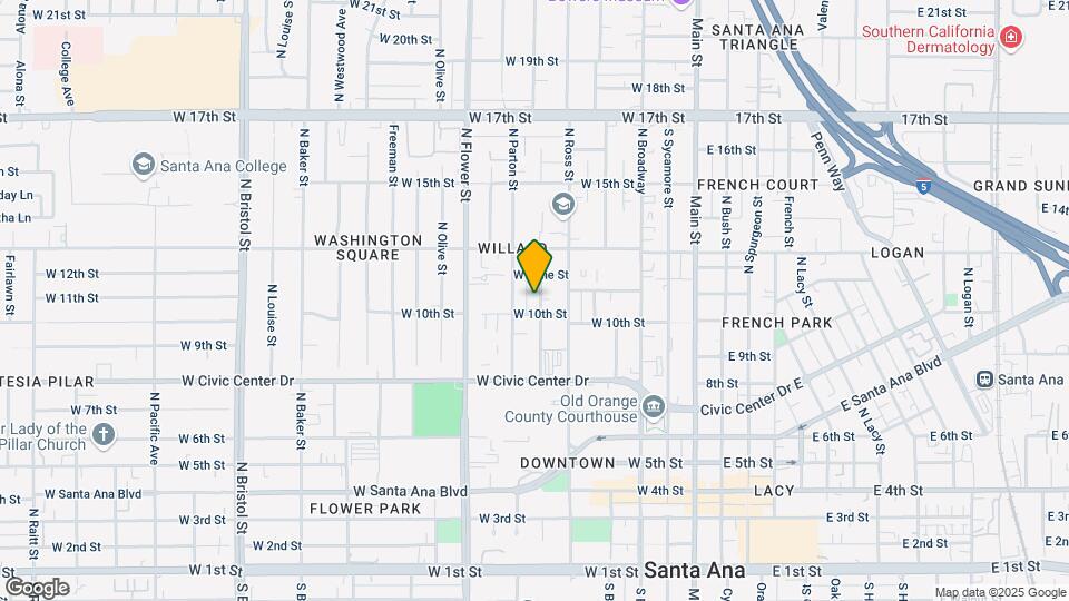 1010 Van Ness Ave Map and Location Details