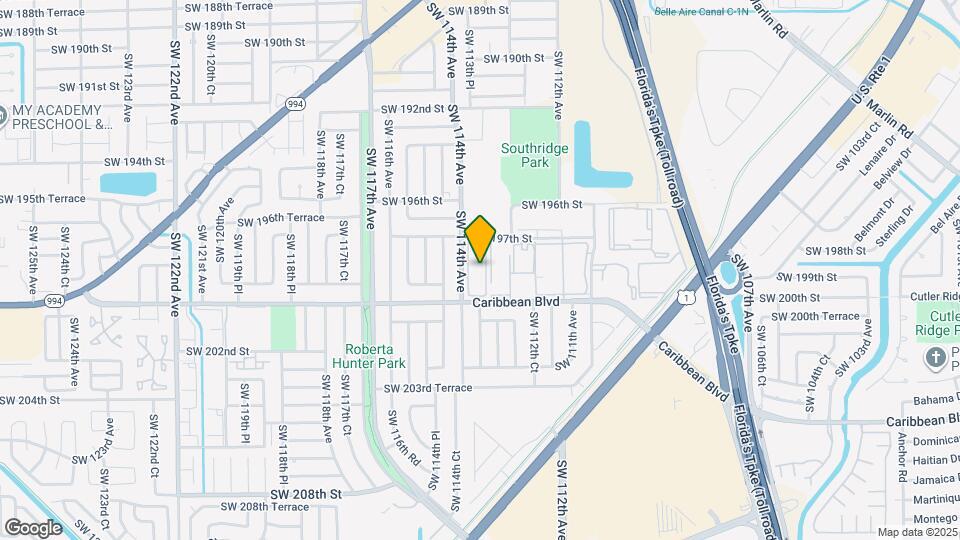 19751 SW 114th Ave, Unit Point South Unit Map and Location Details